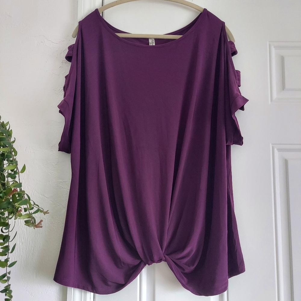 PerSeption Purple Blouse
